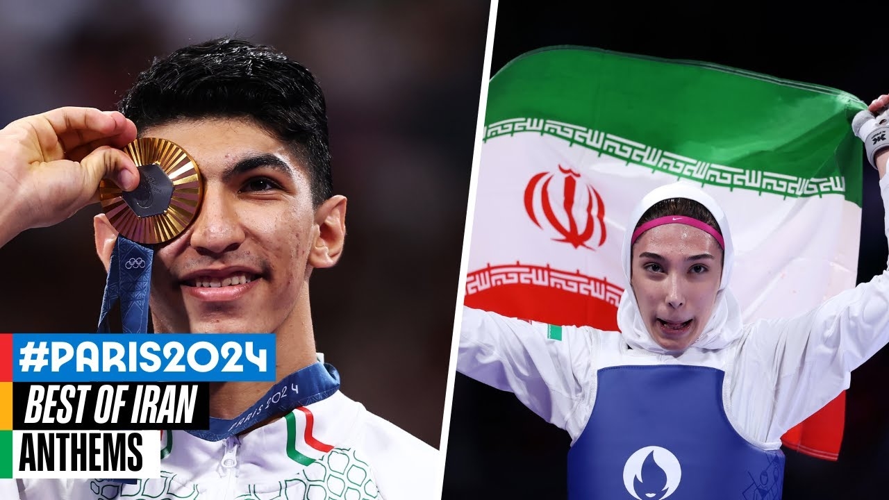 انتشار فیلم مدال‌آوران طلای ایران در المپیک ۲۰۲۴ پاریس با سرود ملی در حساب رسمی المپیک
