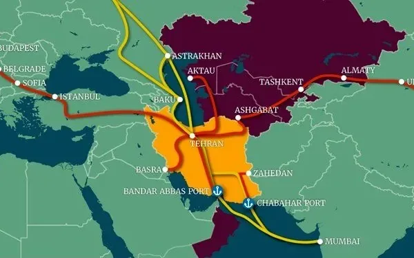 کریدور شمال-جنوب؛ ایران، پل طلایی تجارت بین شرق و غرب
