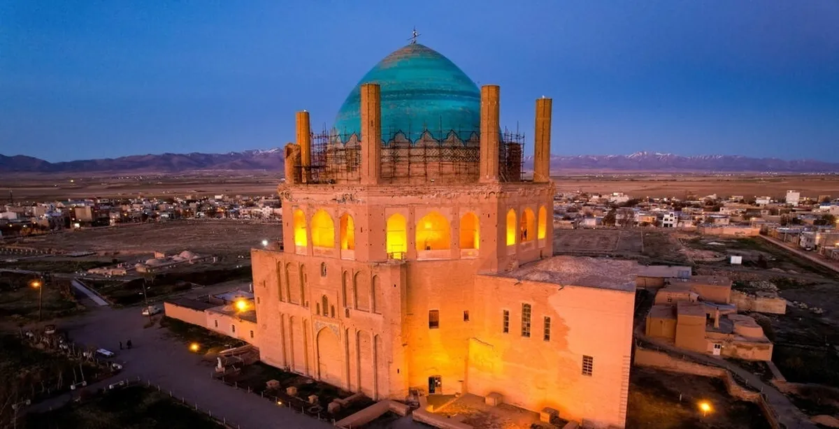 گنبد سلطانیه؛ بلندترین گنبد آجری جهان، آرامگاه یک ایلخان مسلمان